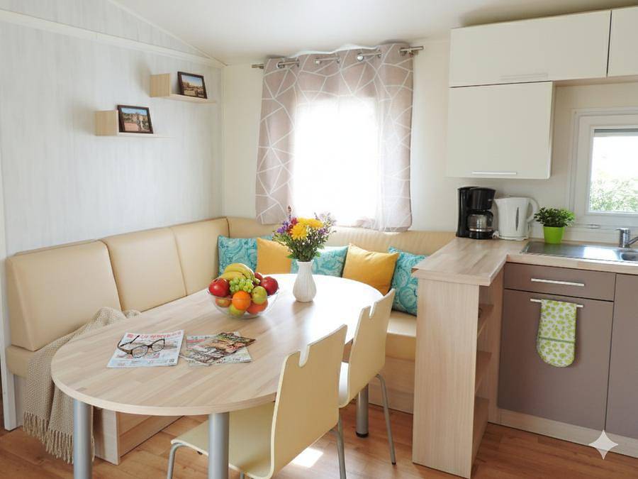 Sunêlia Camping les Nids du Lac - Mobilheim 6 personen - Mh3 Flores-3 38 m² in Sanchey, Épinal und Umgebung