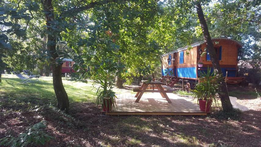 Location de vacances pour 4 personnes, avec vue et jardin à Léognan - 2