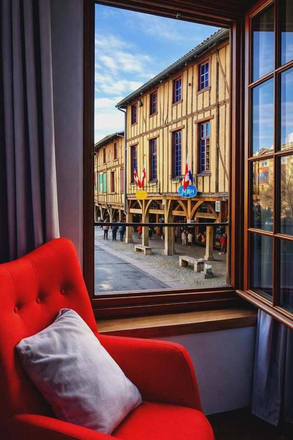 Appartement entier, Hôte Labyrinthe sur la place chambres d, hôtes , calme ,Netflix in Mirepoix, Ariège