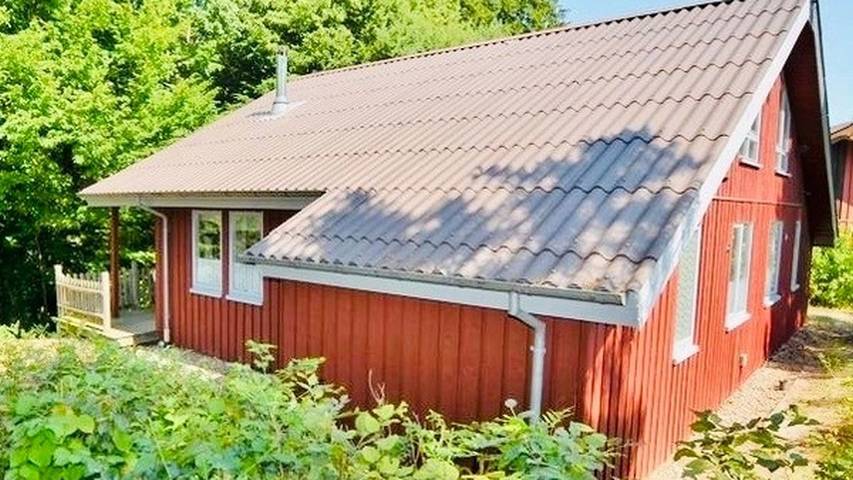 Ferienhaus für 5 Personen, mit Garten und Sauna sowie Terrasse, mit Haustier in Kreis Lippe