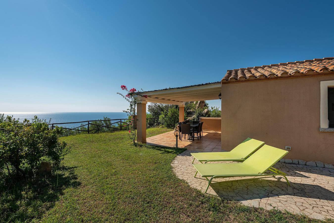 Holiday Home "Villa Susanna N9" with Sea View, Private Terrace and Shared Pool in Costa Rei, Muravera