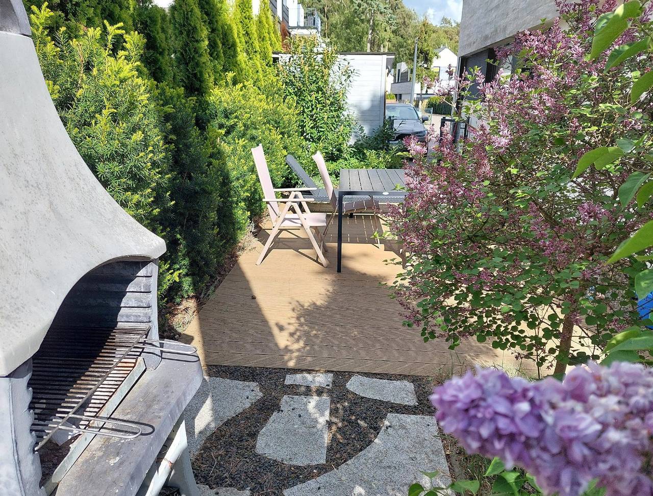 Cały apartament wypoczynkowy, Apartament wakacyjny dla 6 osób z balkon in Łukęcin, Morze Bałtyckie