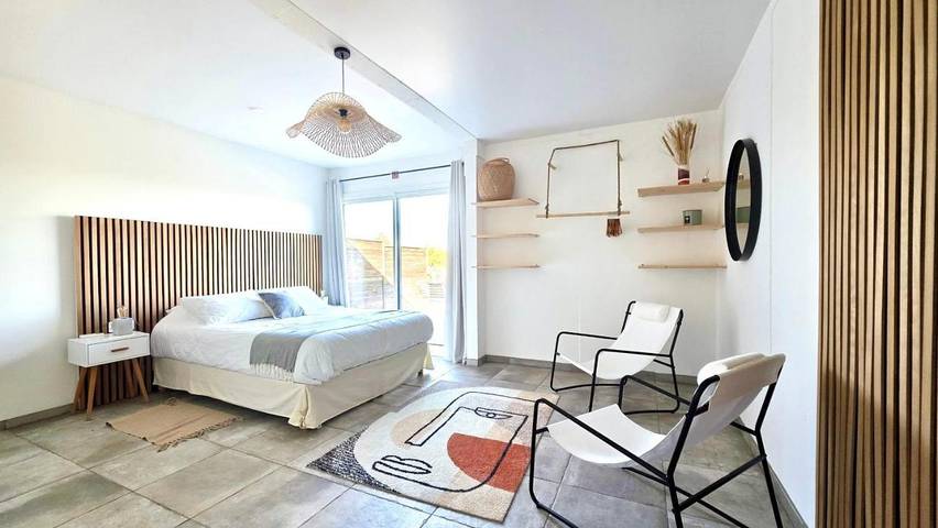 Location de vacances pour 8 personnes, avec piscine et sauna ainsi que jardin et jacuzzi à Montségur-sur-Lauzon - 4