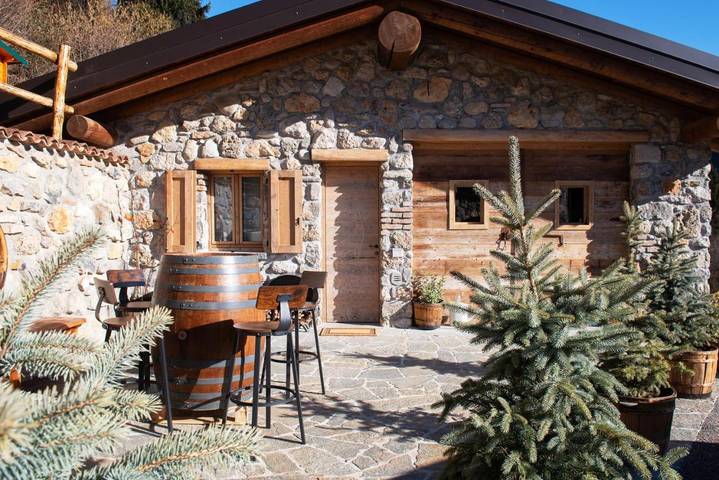 Apartament wakacyjny dla 4 osób, z widok i ogród w Prowincja Bergamo