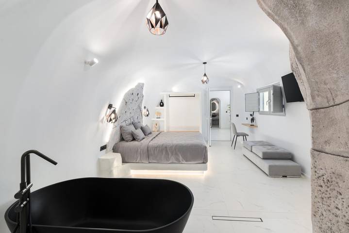 Villa pour 5 personnes, avec jardin à Santorin - 3