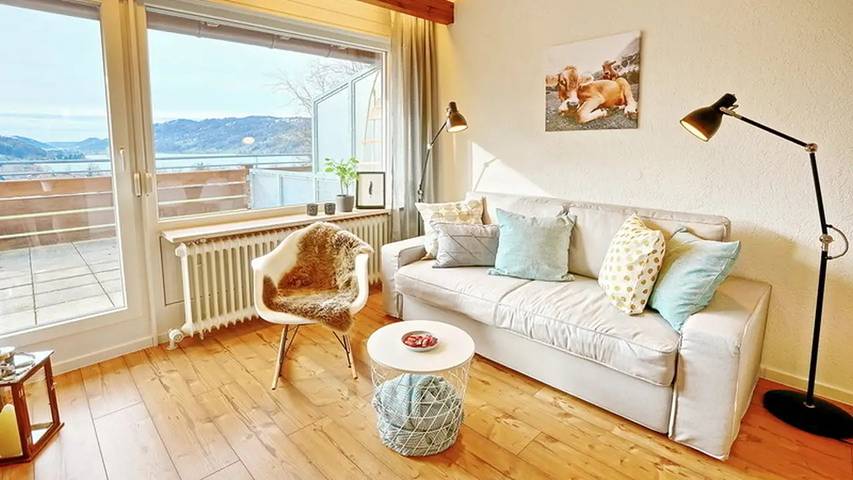 Ferienwohnung für 2 Personen, mit Terrasse, mit Haustier