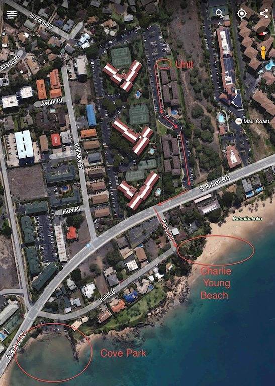 Vacation rental for 4 people, with garden and balcony as well as hot tub in Hawaii