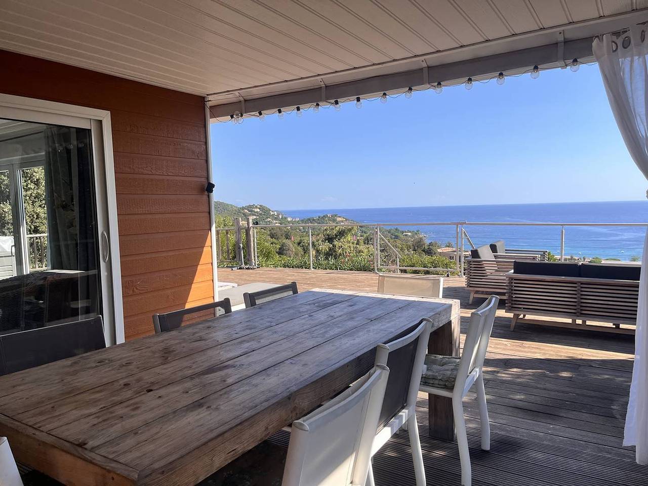Villa Gioia- 8 Pers- Vue Mer-Clim-Wifi in Favone, Conca