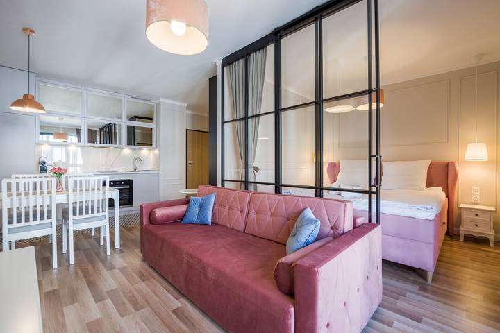 Ferienwohnung für 4 Personen, mit Balkon/Terrasse, kinderfreundlich in Danzig - 3