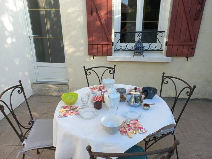 Location de vacances pour 4 personnes, avec vue et jardin, adapté aux familles à Saint-Georges-sur-Layon - 2