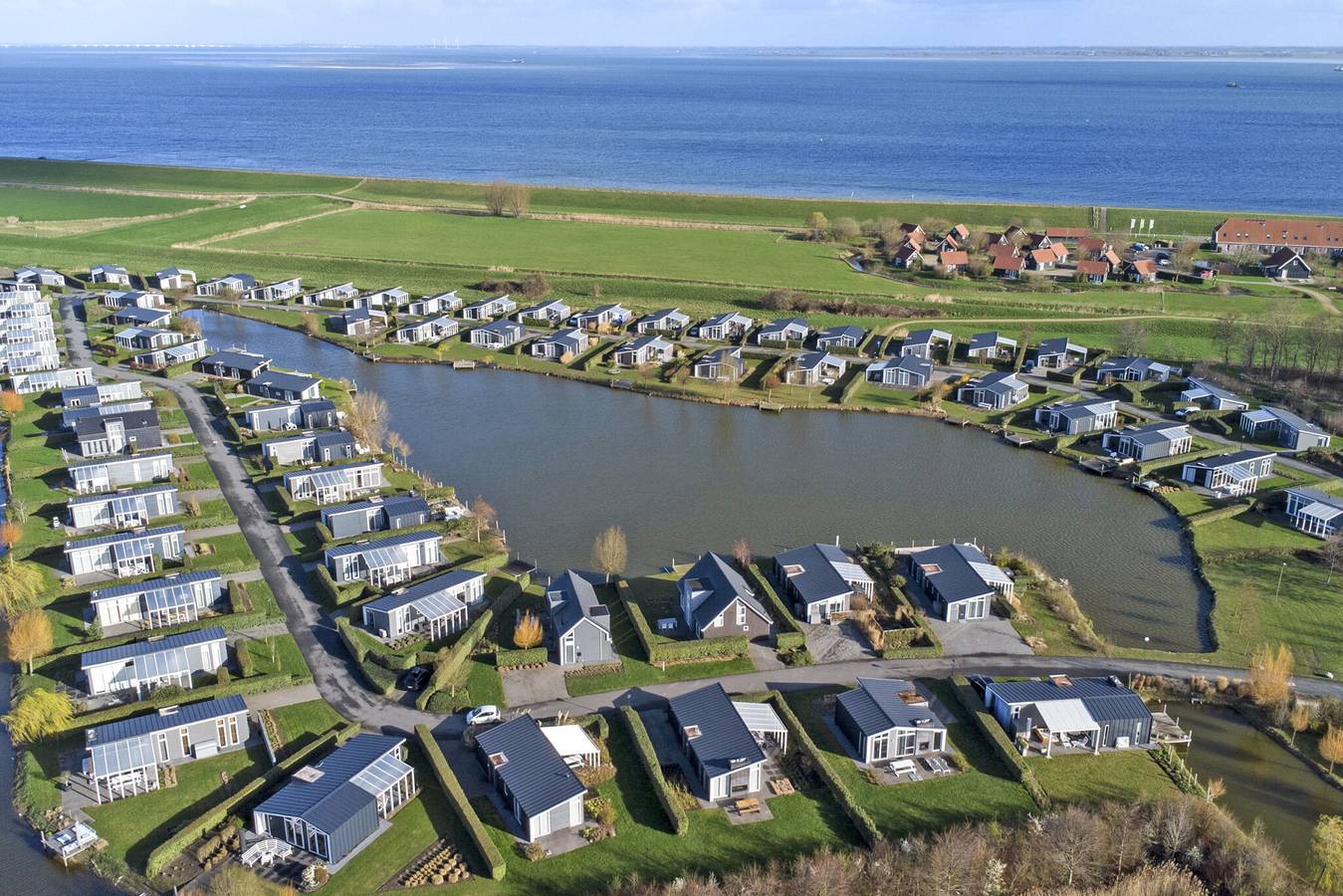 Ferienhaus für 4 Personen mit Terrasse in Niederländische Nordsee