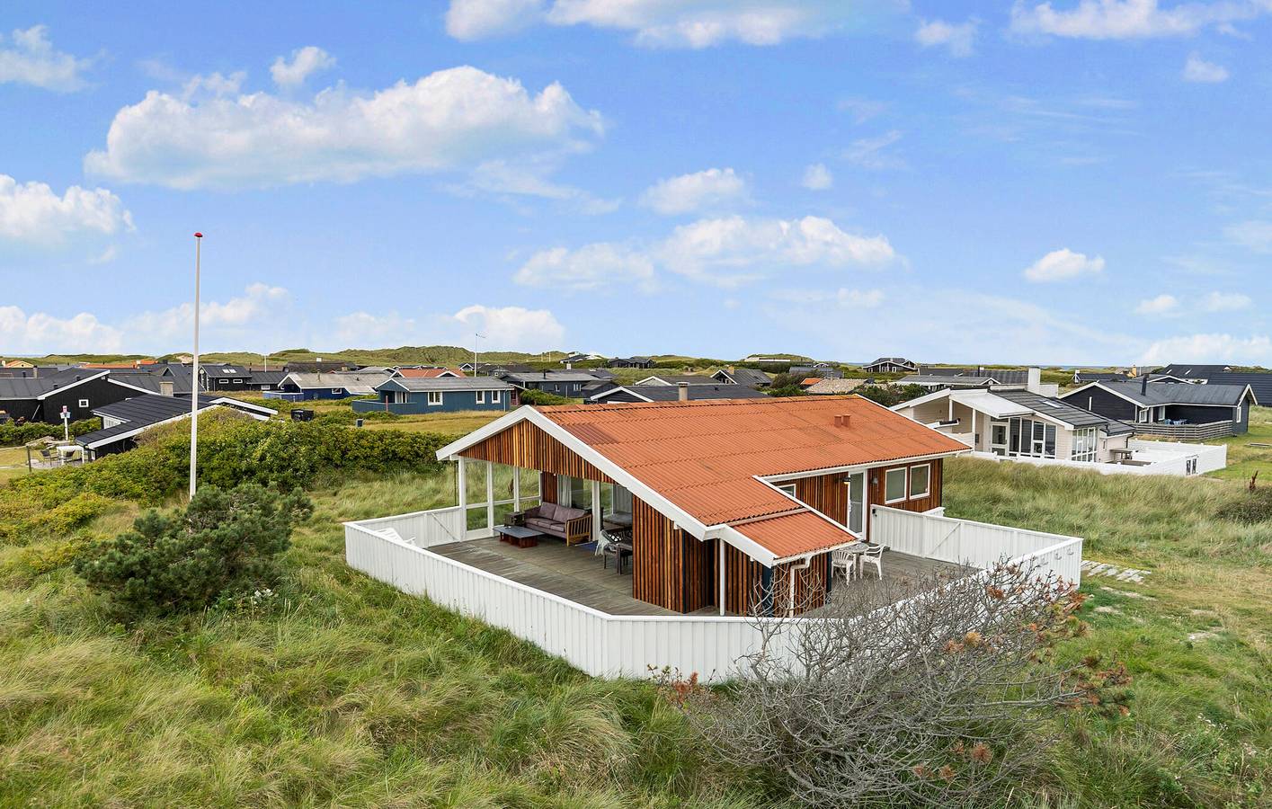 Ferienhaus für 10 Personen mit Terrasse in Klitmøller, Thy Nationalpark