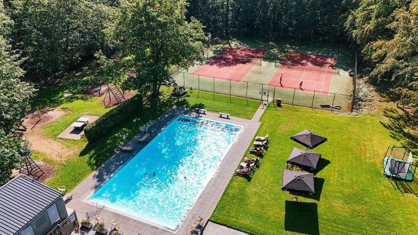 Ferienpark für 6 Personen, mit Terrasse und Ausblick sowie Pool in Belgien - 3