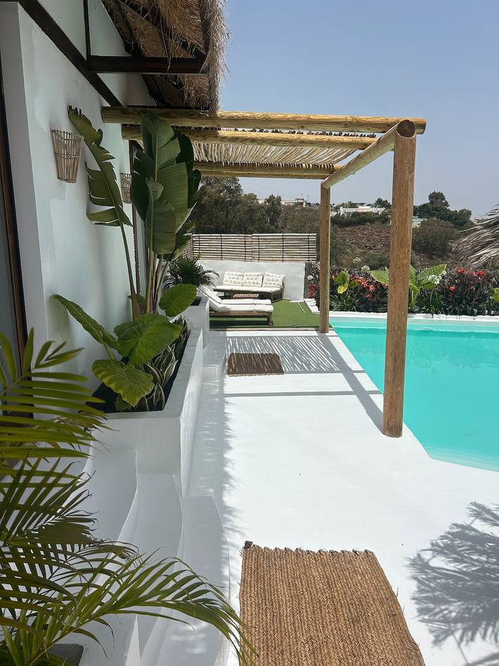 Chalet para 4 personas, con jardín en Gran Canaria