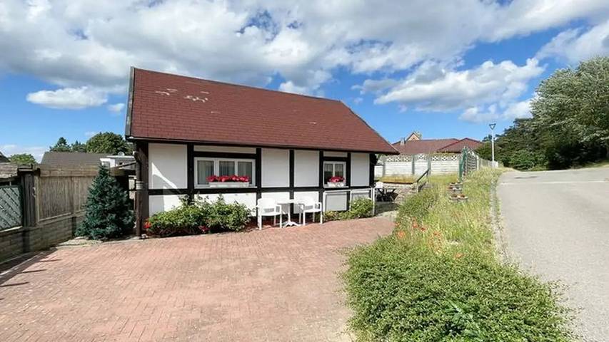 Ferienhaus mit Meerblick für 2 Personen, mit Garten und Terrasse auf Usedom