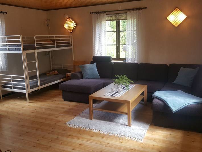 Mit privater Terrasse in Hultsfred