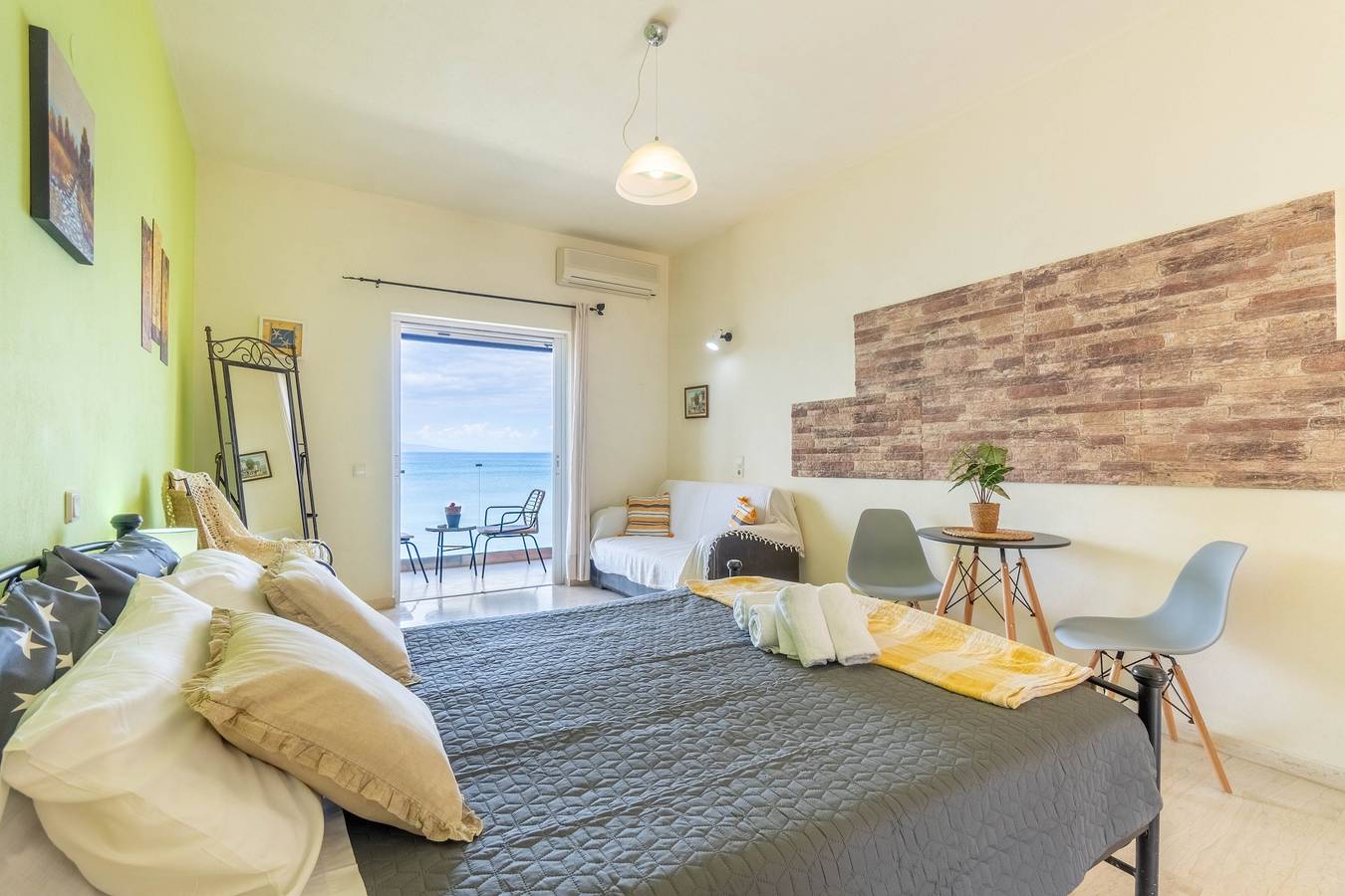 Studio Appartement 'Nikos Seaside 4' met Uitzicht op Zee, Wifi en Airconditioning, foto 9