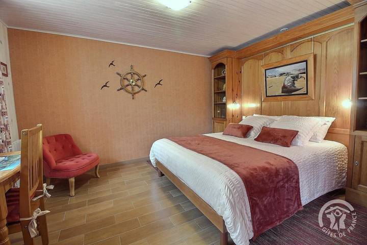 Chambre d’hôte pour 2 personnes, avec Terrasse et Jardin à Lanloup