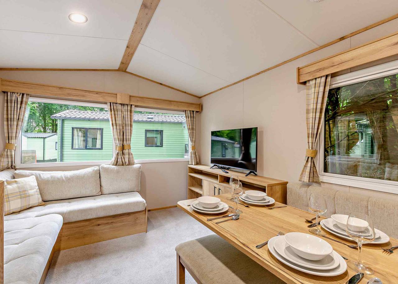 Bronze 2 Bedroom Caravan, Sleeps 4. With parking in Bowness-on-Windermere, Lake District