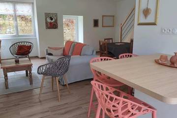 Gîte pour 4 personnes, avec terrasse à Sibiril