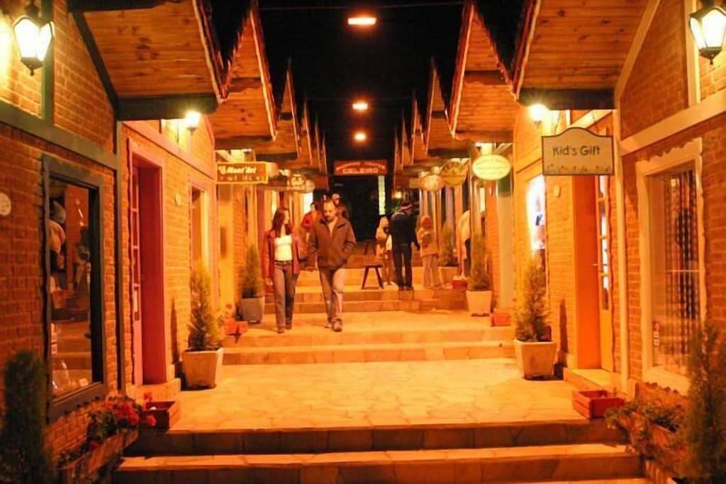 Leidenschaftlicher grüner Hügel in Monte Verde, Minas Gerais