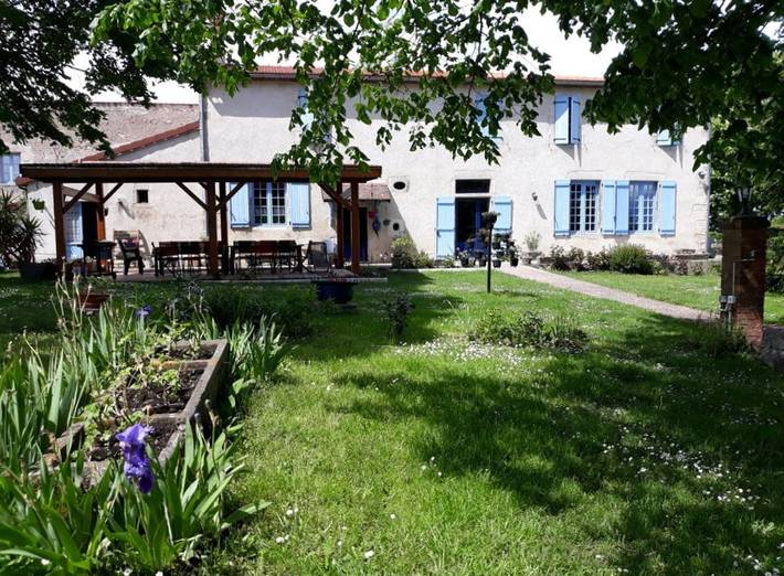 Chambre d’hôte pour 4 personnes, avec Jardin