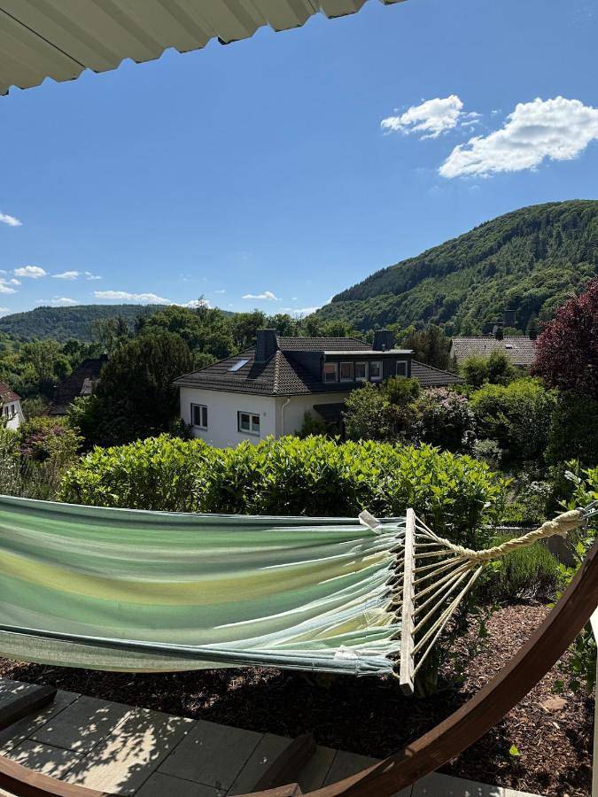 Gîte pour 2 personnes, avec jardin et vue à Neckarsteinach