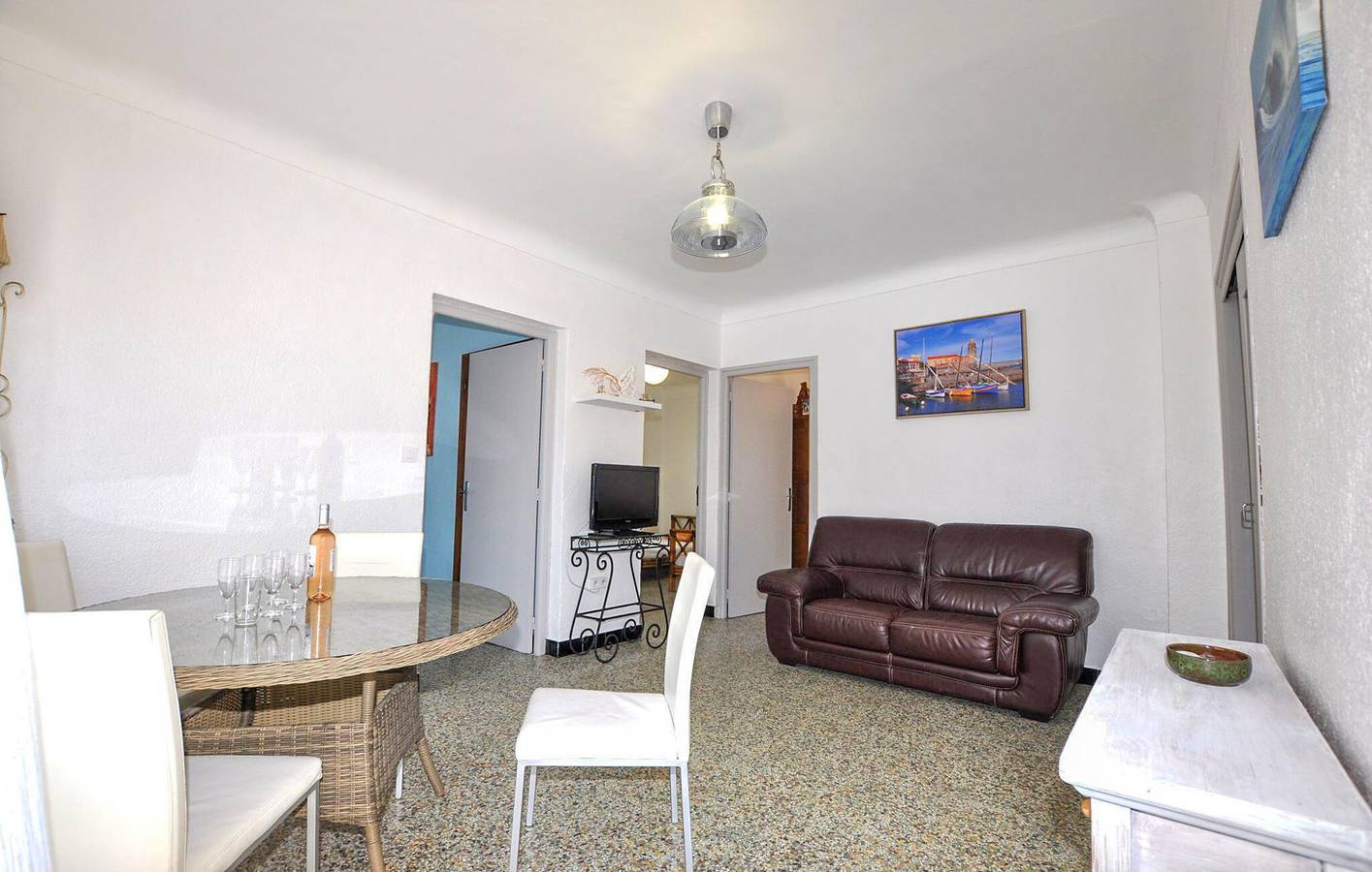 Acogedor apartamento con terraza y barbacoa, a 300 m de la playa in Saint-Cyprien-Plage, Saint-Cyprien