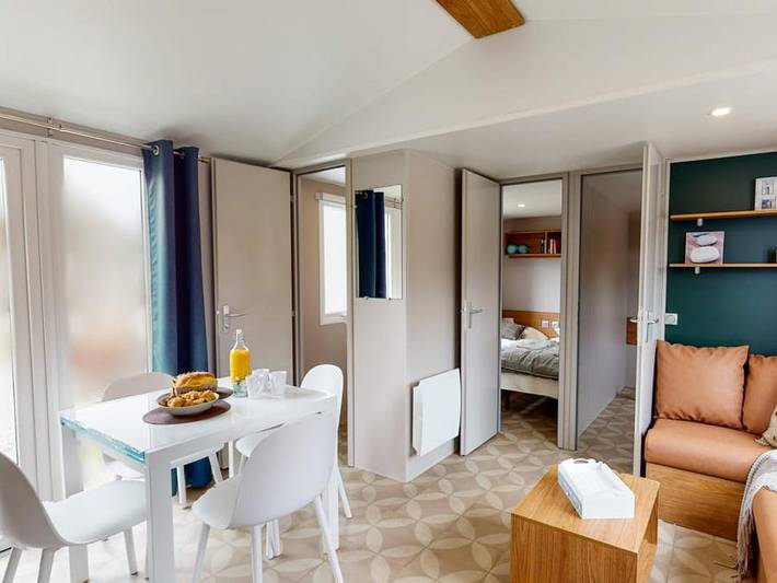 Camping Siblu Domaine de Dugny - Funpass Inclus - Mobilheim 6 personen - Wohlbefinden 2ch 6p Signature ohne Klimaanlage in Onzain, Blois und Umgebung