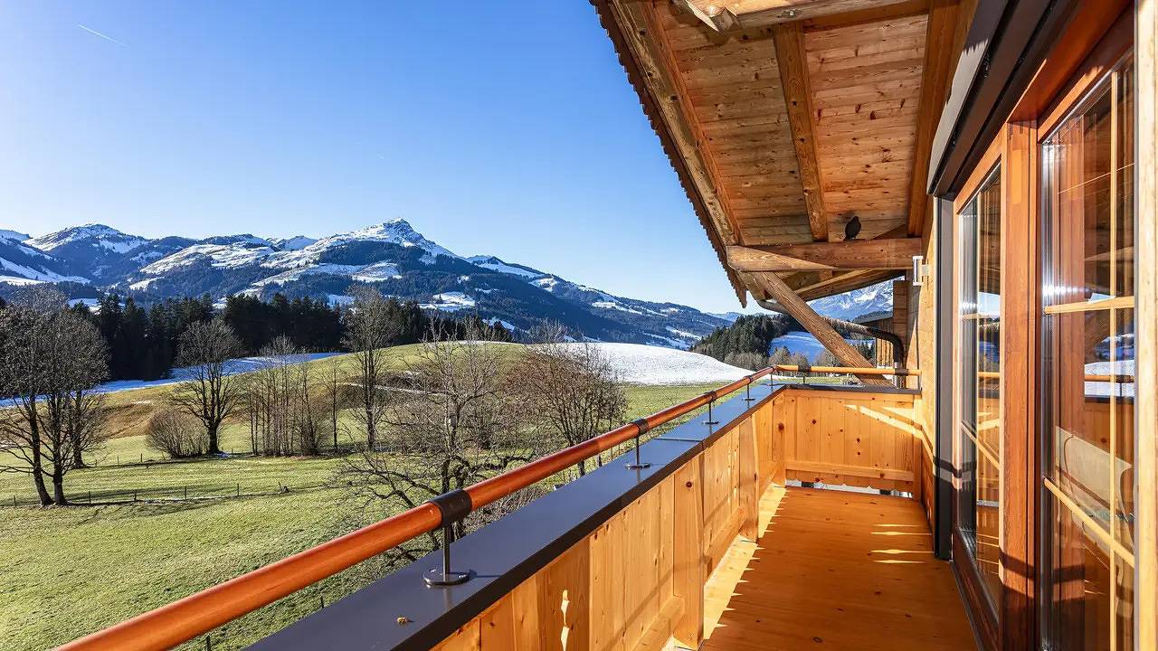 Geheel vakantieappartement, Vakantieappartement voor 4 personen met balkon in Loferer und Leoganger Steinberge, Fieberbrunn