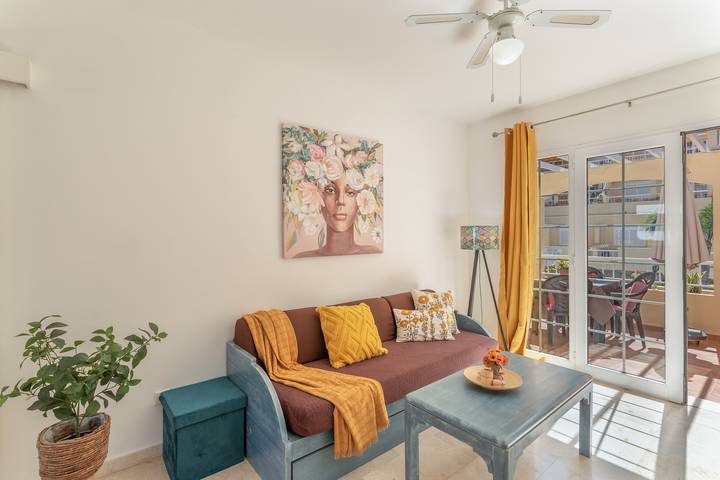 Holiday rental for 3 people, with garden in Puerto de Mogan