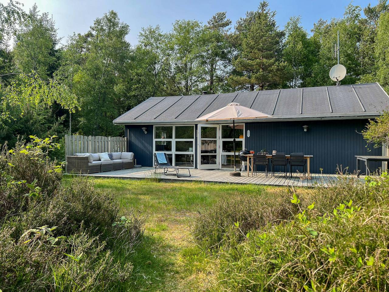 Renovated holiday home by forest lake in Dueodde in Dueodde, Bornholm