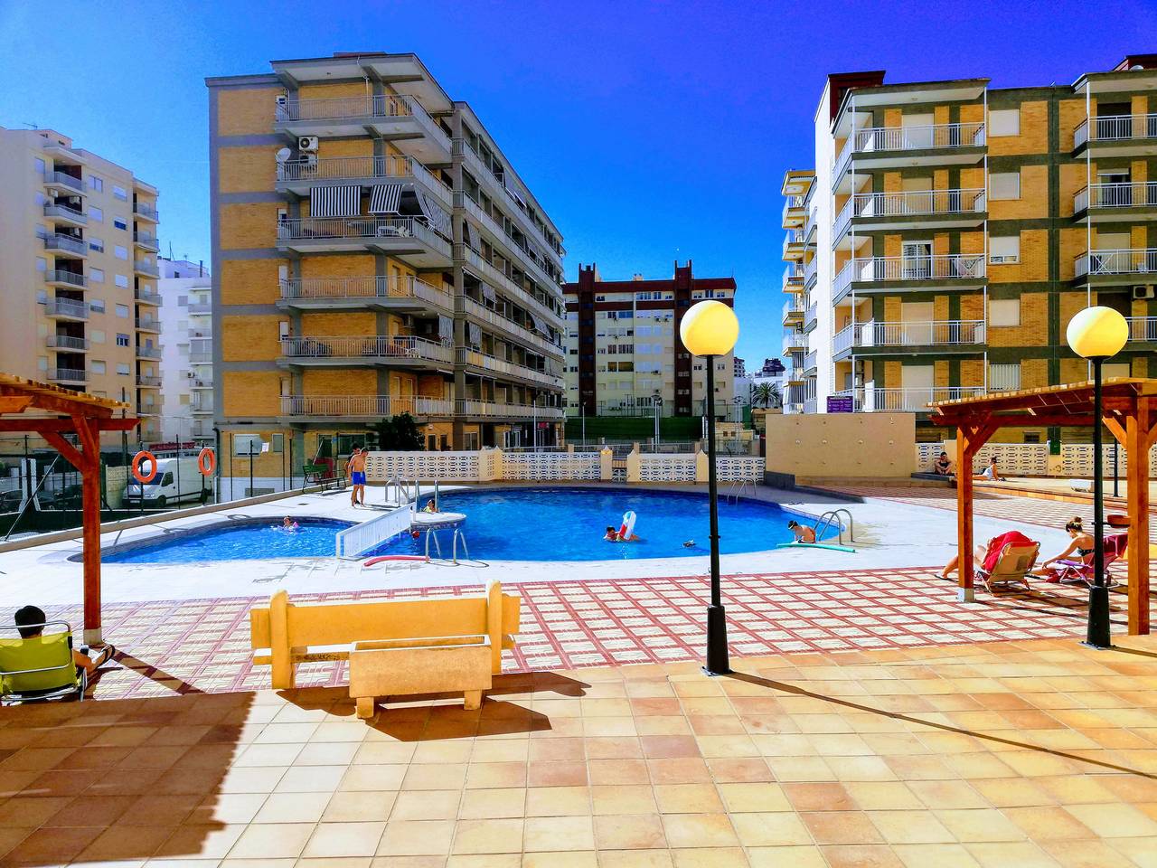 Apartamento entero, Infante E9-4º Solo Familias! in Playa de Gandía, Costa de Valencia