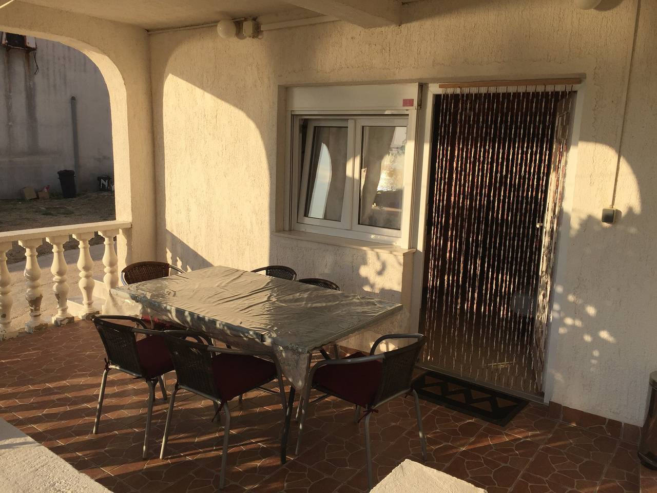 Ganze Wohnung, 1-Zimmer-Ferienwohnung mit Terrasse und Meerblick Metajna, Pag A-6426-b in Metajna, Pag