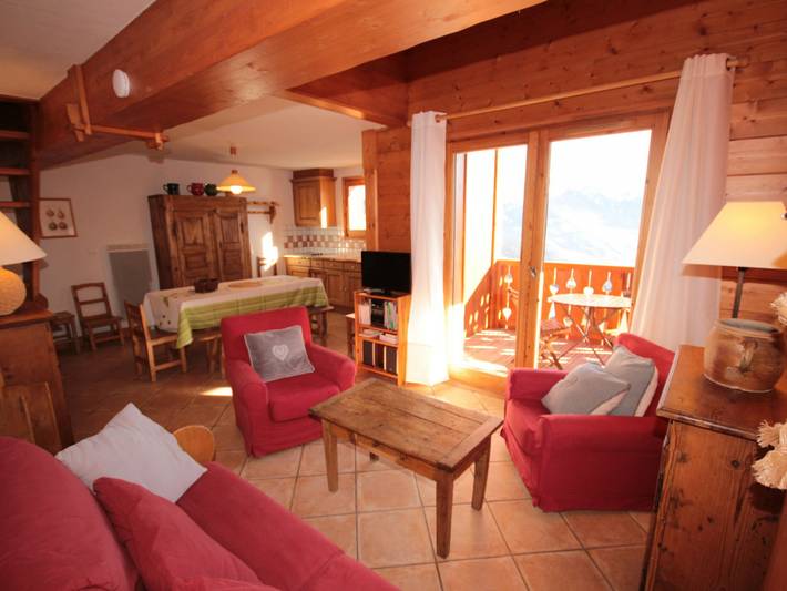 Appartement de vacances pour 8 personnes, avec Balcon et Vue