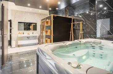 Cottage pour 4 personnes, avec sauna ainsi que terrasse et jacuzzi, animaux acceptés à Jarville-la-Malgrange