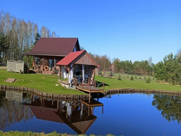 Dom dla 4 osób, z Sauna w Bory Tucholskie