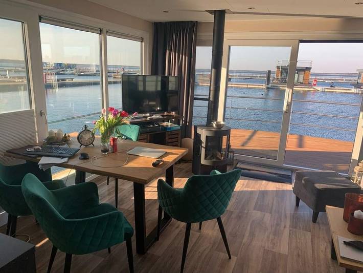 Ferienhaus für 4 Personen, mit Terrasse und Seeblick sowie Ausblick, mit Haustier in Sachsen - 4