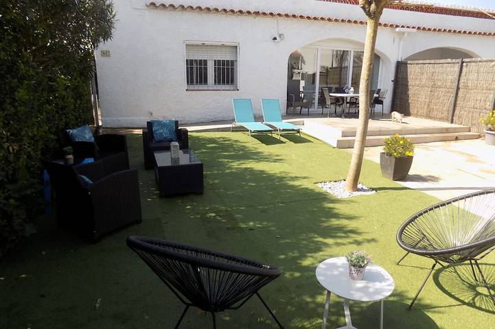 Ferienhaus für 4 Personen, mit Garten und Terrasse, mit Haustier