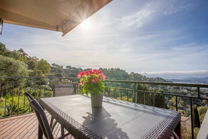 Ferienhaus für 4 Personen, mit Garten und Balkon in Bormes-les-Mimosas