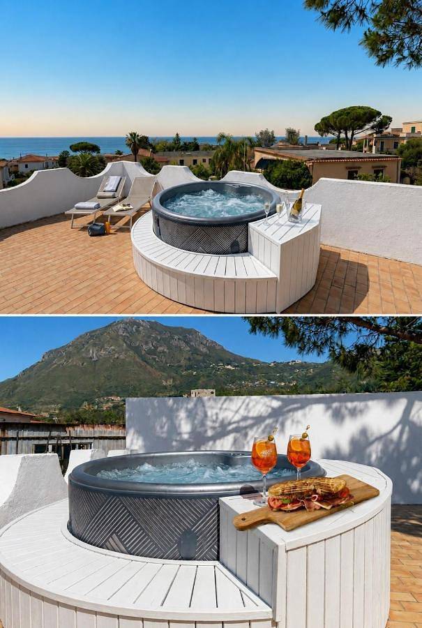 Maison d’hôte pour 3 personnes, avec jardin ainsi que jacuzzi et sauna à Forio - 4