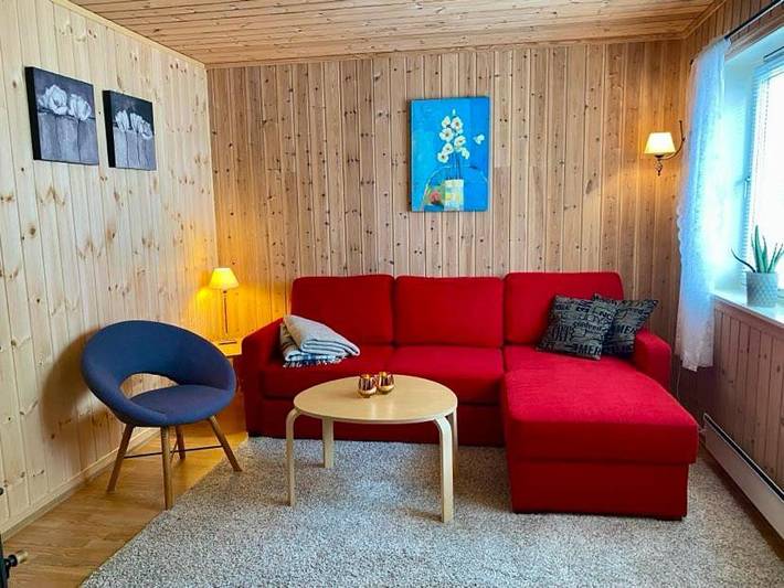 Ferienwohnung für 6 Personen, mit Garten und Ausblick sowie Terrasse, mit Haustier - 1