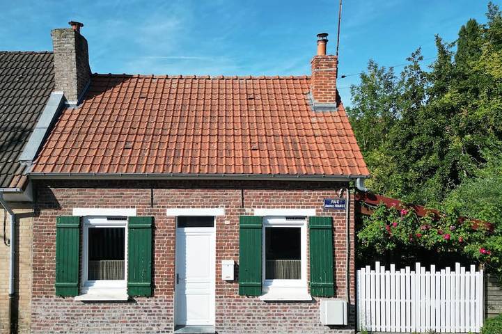 Maison de vacances pour 4 personnes, avec Jardin à Arques