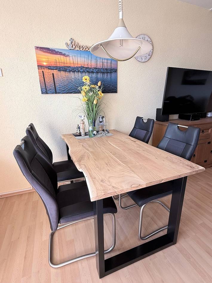 Ferienwohnung für 3 Personen, mit Terrasse, kinderfreundlich in Burgtiefe - 4