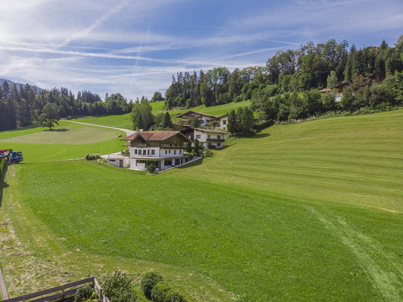 Ganze Wohnung, Wohnung auf einem Bauernhof mit Bergblick in Hopfgarten im Brixental, Kaisergebirge