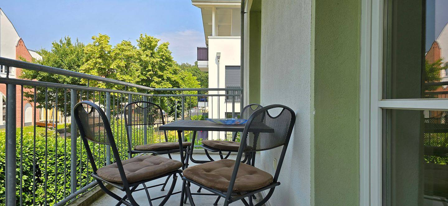 Appartement entier, 3-Zi.-Fewo mit 2 Schlafzimmern mit Balkon und Wlan in Graal-Müritz, Rostock et ses environs
