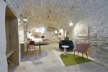 Gîte pour 2 personnes, avec vue ainsi que terrasse et piscine à Balaruc-le-Vieux