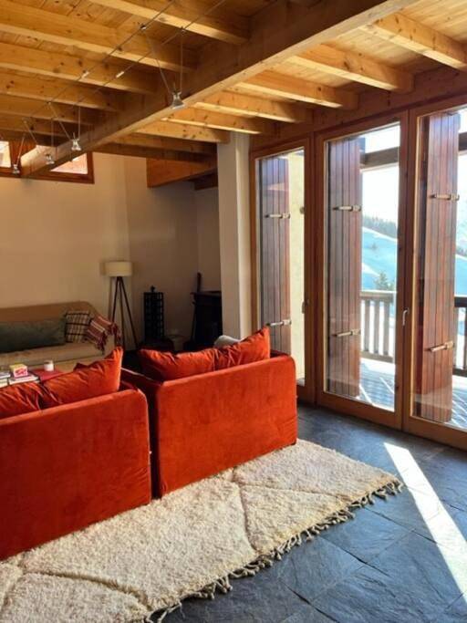 Chalet pour 9 personnes, avec vue et jardin à Villard-Reculas - 2