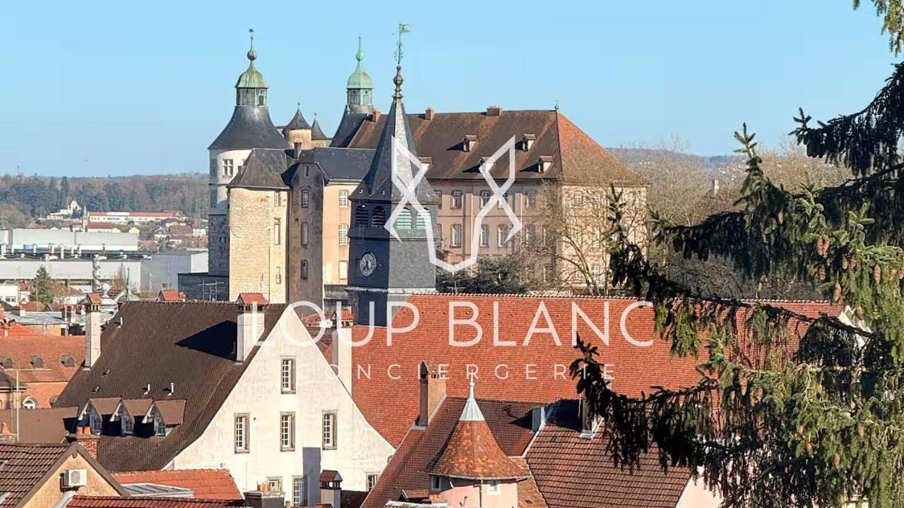 Appartement entier, 50m2 vue sur le château in Montbéliard, Doubs