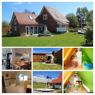 Ferienhaus für 8 Personen, mit Sauna und Garten in Avendorf